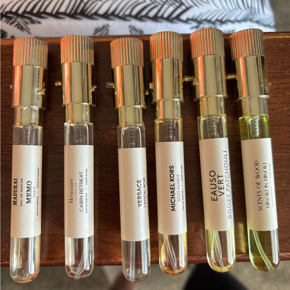 6 ScentBird atomizers